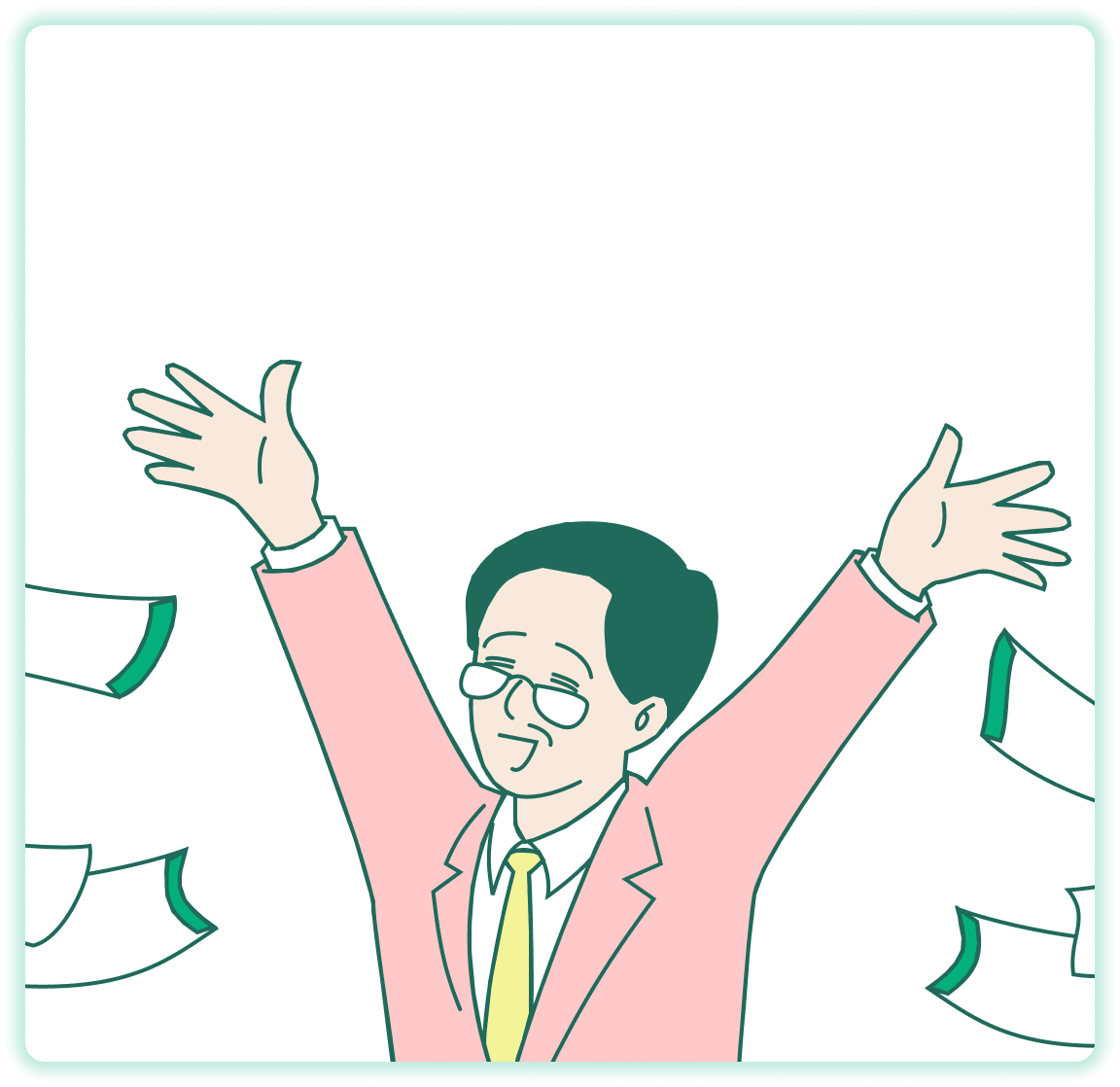 発送作業に開放された男性